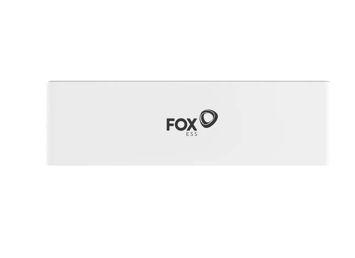 FOX-ESS CQ7-M-80 -ohjausmoduuli, jossa kuusi LED-merkkivaloa ja liitäntäkotelo